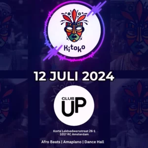 Ticket Club Up! Kitoko Event 12 juli 2024